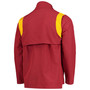 Men's Cardinal Iowa State Cyclones Coach Half-Zip Jacket