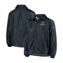 Men's Navy Houston Texans Coaches Classic Raglan Full-Snap Windbreaker Jacket