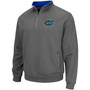 Men's Charcoal Florida Gators Tortugas Logo Quarter-Zip Pullover Jacket