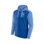 Men's Branded Heathered Royal, Heathered Light Blue Kansas City Royals Blown Away Full-Zip Hoodie