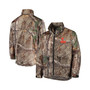 Men's Realtree Camo Cleveland Browns Circle Sportsman Waterproof Packable Full-Zip Jacket