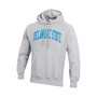 Men's Gray Delaware State Hornets Tall Arch Pullover Hoodie