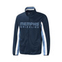 Men's Navy Memphis Grizzlies Contender Wordmark Full-Zip Track Jacket