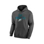 Men's Heathered Charcoal Philadelphia Eagles Victory Earned Pullover Hoodie