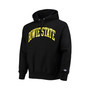 Men's Black Bowie State Bulldogs Tall Arch Pullover Hoodie