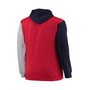 Men's Navy, Red New England Patriots Big and Tall Pullover Hoodie