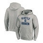 Men's Heather Gray Seattle Kraken Victory Arch Pullover Hoodie