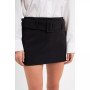 Women's Belted Low Waist Skort
