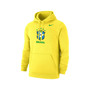 Men's Yellow Brazil National Team Club Primary Pullover Hoodie