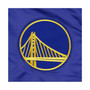 Men's Royal Golden State Warriors Pick and Roll Satin Full-Snap Varsity Jacket