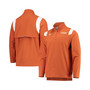Men's Texas Orange Texas Longhorns Coach Half-Zip Jacket