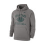 Men's Heathered Gray Michigan State Spartans Football Club Pullover Hoodie