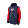 Men's Navy and Red Minnesota Twins Authentic Collection Performance Hoodie