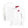 Men's White Wisconsin Badgers Tortugas Logo Quarter-Zip Jacket