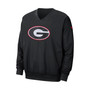 Men's Black Georgia Bulldogs Stadium Pullover Windbreaker