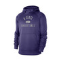 Men's Purple Kansas State Wildcats Spotlight Raglan Pullover Hoodie