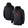 Men's Black Ohio State Buckeyes Basketball Icon Club Fleece Pullover Hoodie