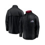 Men's Branded Black Colorado Avalanche Authentic Pro Locker Room Rink Raglan Full-Zip Jacket