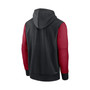 Men's Black and Red Arizona Diamondbacks Authentic Collection Performance Hoodie