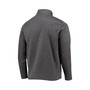Men's Heathered Charcoal Kansas State Wildcats Roman Pullover Jacket