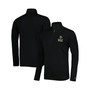 Men's Black UCF Knights Textured Quarter-Zip Jacket