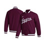 Men's Maroon Texas A&M Aggies Baseball Coaches Full-Snap Jacket