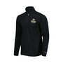 Men's Black Colorado Buffaloes Textured Quarter-Zip Jacket