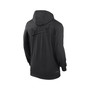 Men's Black Oakland Athletics Authentic Collection Travel Performance Full-Zip Hoodie