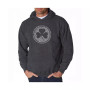Men's Word Art Hoodie - Irish Eyes Clover