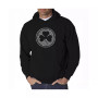 Men's Word Art Hoodie - Irish Eyes Clover