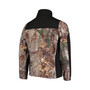 Men's Realtree Camo and Black Denver Broncos Circle Hunter Softshell Full-Zip Jacket