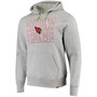 Men's Heathered Gray Arizona Cardinals Bevel Pullover Hoodie