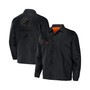 Men's NFL X Staple Black Cleveland Browns Embroidered Nylon Jacket