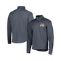 Men's Charcoal Cincinnati Bengals Half-Zip Hoodie