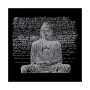 Men's Word Art Hooded Sweatshirt - Zen Buddha
