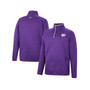 Men's Purple Kansas State Wildcats Rebound Quarter-Snap Jacket