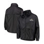 Men's Black Minnesota Vikings Sportsman Waterproof Packable Full-Zip Jacket