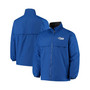 Men's Blue Detroit Lions Triumph Fleece Full-Zip Jacket