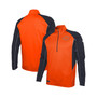 Men's Orange Chicago Bears Combine Authentic Two-a-Days Half-Zip Jacket