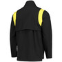 Men's Black Oregon Ducks Coach Half-Zip Jacket