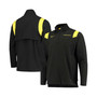 Men's Black Oregon Ducks Coach Half-Zip Jacket