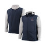 Men's Navy and Gray Chicago Bears Big and Tall Alpha Full-Zip Hoodie Jacket