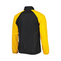 Men's Black, Gold Iowa Hawkeyes Point Guard Raglan Half-Zip Jacket