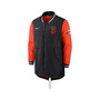 Men's Black San Francisco Giants Authentic Collection Dugout Performance Full-Zip Jacket