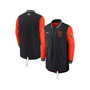 Men's Black San Francisco Giants Authentic Collection Dugout Performance Full-Zip Jacket