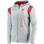 Men's Gray Washington State Cougars 2021 Sideline Performance Full-Zip Hoodie