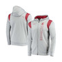 Men's Gray Washington State Cougars 2021 Sideline Performance Full-Zip Hoodie