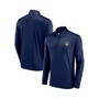 Men's Branded Navy Milwaukee Brewers Underdog Mindset Quarter-Zip Jacket