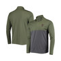 Men's Olive San Francisco Giants Delta Pursue Quarter-Zip Jacket