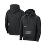 Men's Brand Black Brooklyn Nets Courtside Statement Edition Pullover Hoodie